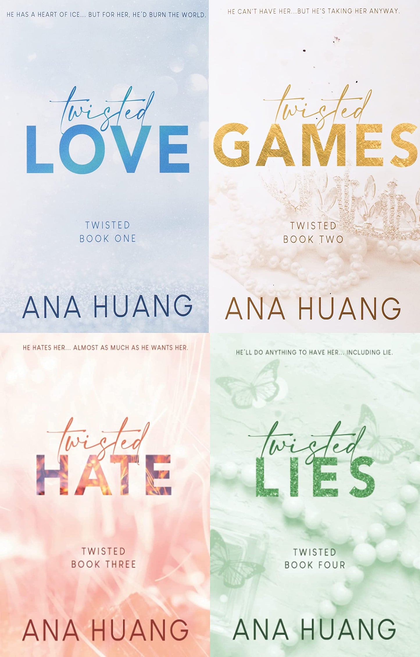 Twisted Series Books 1-4 - Ana Huang