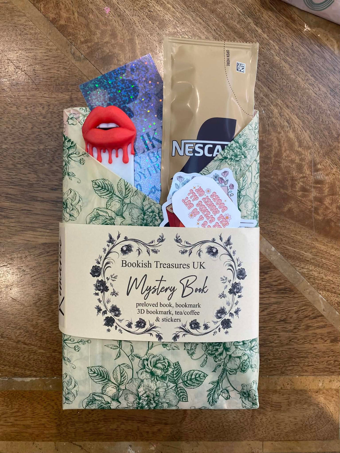 Mystery Blind Date with a book