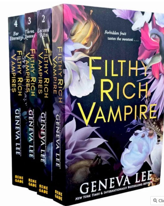 Filthy Rich Vampire Series Books 1-4 - Geneva Lee