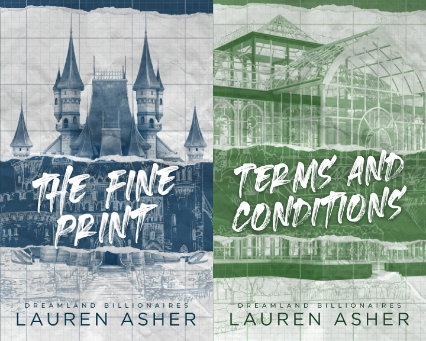 Dreamland Billionaires Series - Lauren Asher books 1 & 2